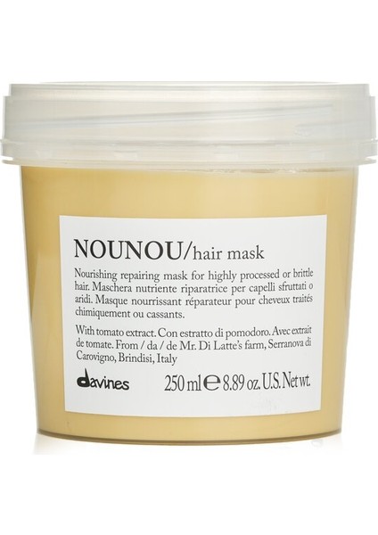 Nounou Besleyici ve Koruyucu Bakım Maskesi 250ML