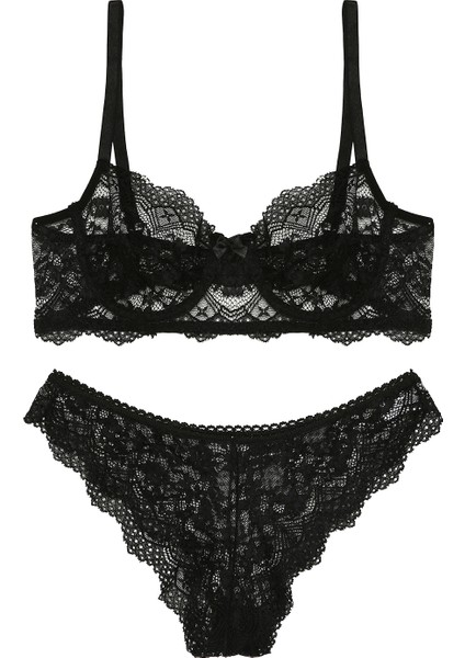 Zag Lingerie Yumuşak Dantelli Takım