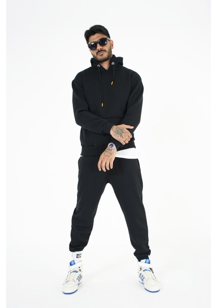 Unisex Kapüşonlu Oversize Sweatshirt