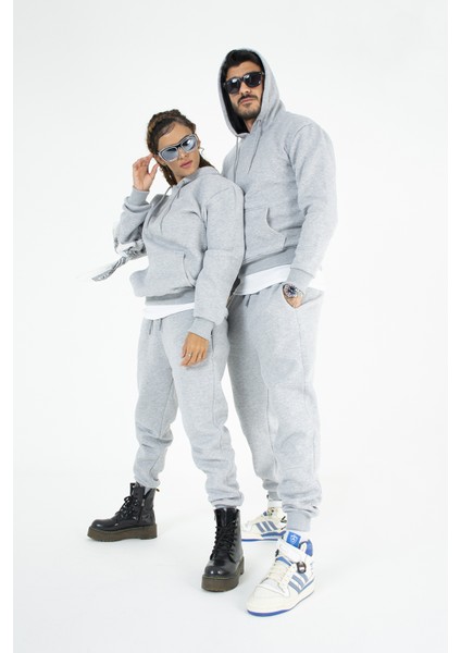 Unisex Kapüşonlu Oversize Sweatshirt