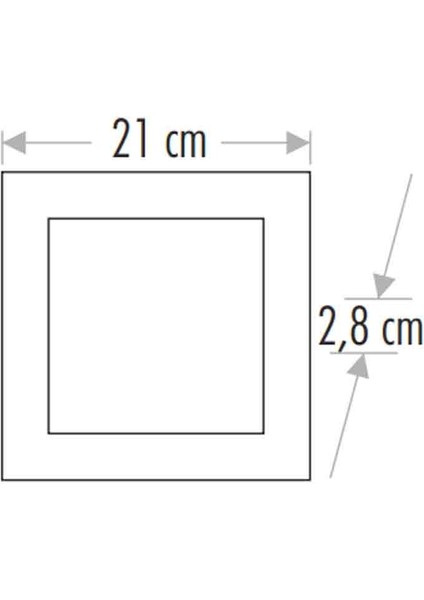 Sıva Üstü LED Panel Armatür Beyaz Işık 18 Watt fiyatları