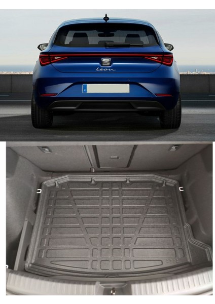 Seat Leon Bagaj Havuzu 2021-2023 Özel Üretim ve Tam Uyumlu Kauçuk