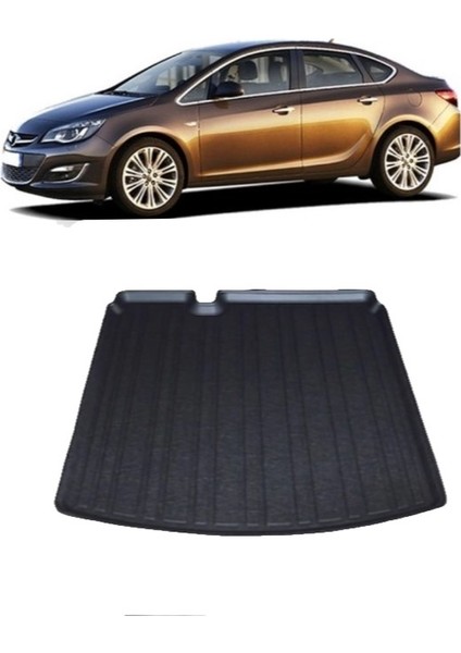 2013 Opel Astra J Sedan Bagaj Havuzu Ince Stepne 3D Uyumlu Model