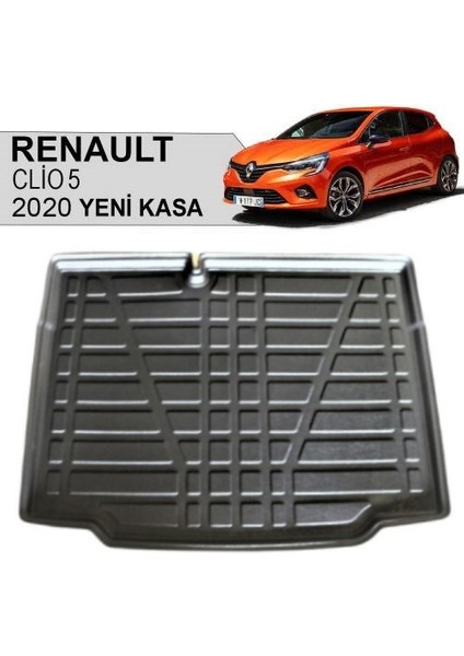 2021 Renault Clio 5 Bagaj Havuzu Tam Uyumlu Kauçuk