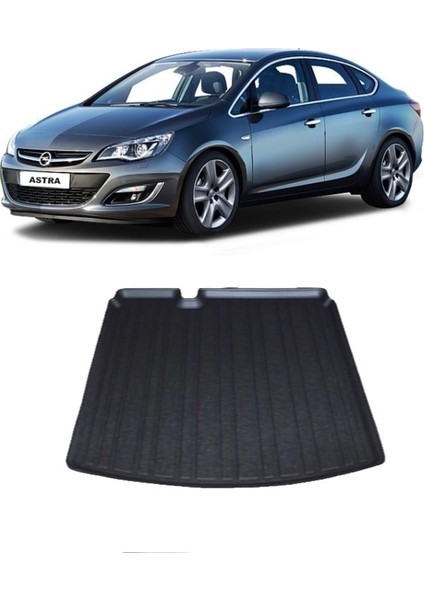 2021 Opel Astra J Sedan Bagaj Havuzu Ince Stepne 3D Uyumlu Model