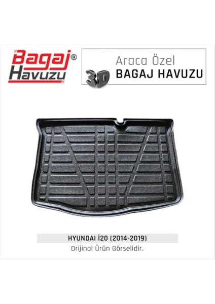 2019 Hyundai I20 3D Bagaj Havuzu Koku Yapmaz Kauçuk fiyatları