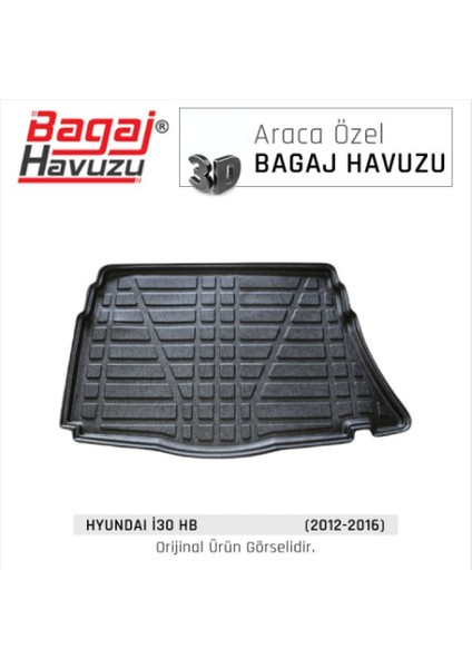 Bagaj Havuzu Hyundai I30 2012-2016 Tam Uyumlu 3D fiyatları