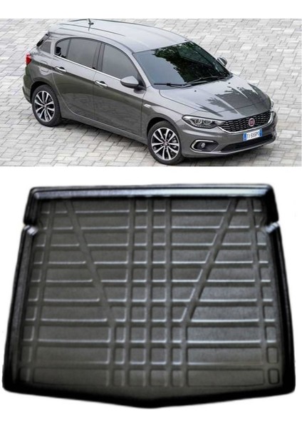 2017 Fiat Egea Hatchback Bagaj Havuzu 3D Kauçuk