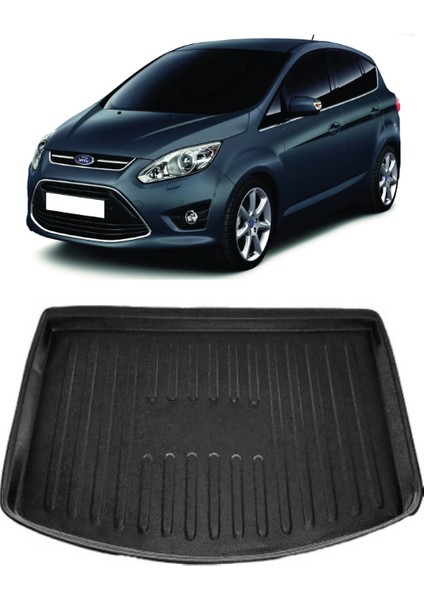 2019 Ford C-Max 5 Koltuk 3D Bagaj Havuzu Kauçuk