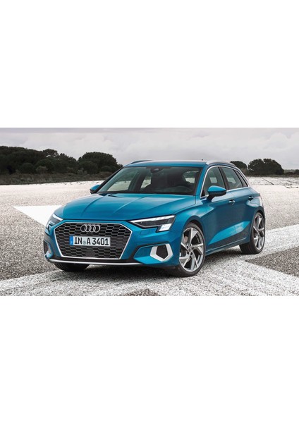 Born Garage 2020 Audi A3 Sportback Uyumlu Bagaj Havuzu Tam Uyumlu Kauçuktur