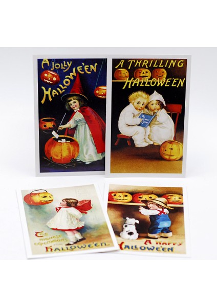 Kartpostal, halloween  10 set (40 adet)