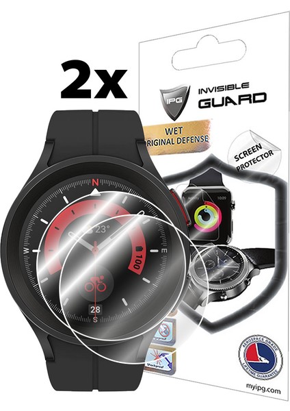 Samsung Galaxy Watch 5 Pro (45 Mm) ile Uyumlu Ipg Ekran Koruyucu (2 Adet) indirimleri