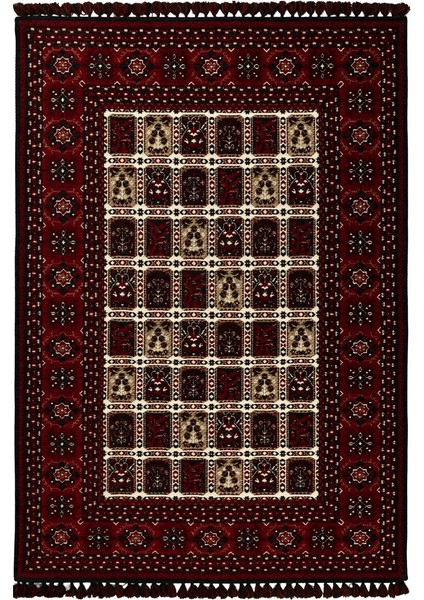 Tuğra Halı Türkmen 21 Etnik Desen Kilim