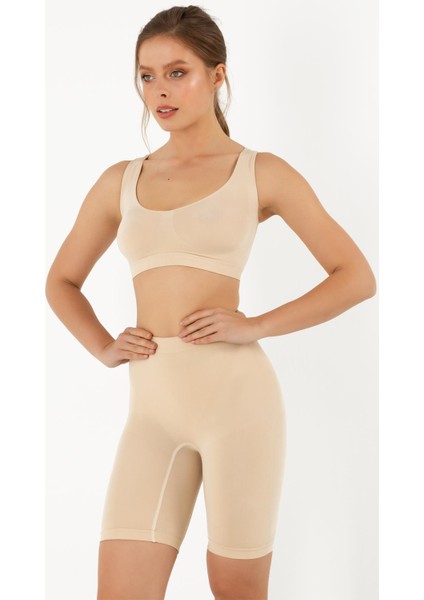 Seamless Kadın Corset Boxer 9280
