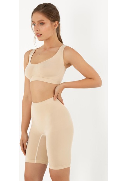 Seamless Kadın Corset Boxer 9280