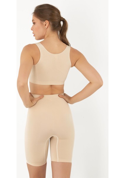 Seamless Kadın Corset Boxer 9280