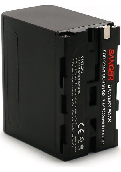 Sony Dsr-Du1 DSR-PD100 DSR-PD150 DSR-PD170 Için Sanger NP-F970D Batarya