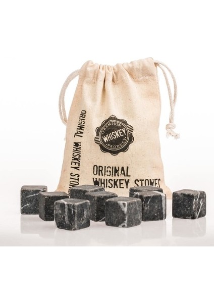 Viski Taşı Premium Doğal Mermer Içecek Soğutucu 12 Parça + 1 Adet Telefon Aksesuar Dövmesi fırsatları
