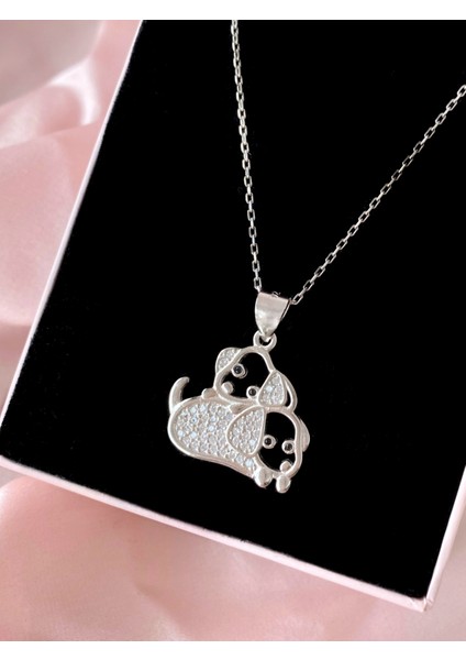 Alâ Silver Jewellery Köpek ve Yavrusu Temalı 925 Ayar Gümüş Kolye fiyatları
