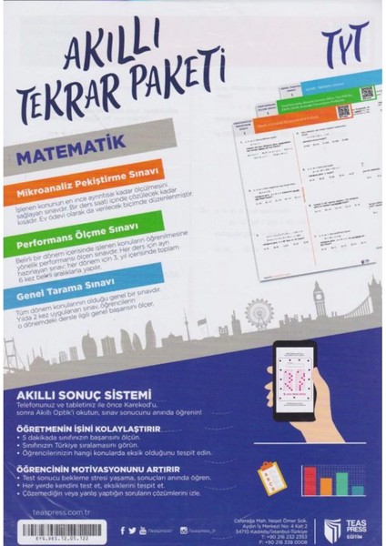 Tyt Matematik Akıllı Tekrar Paketleri