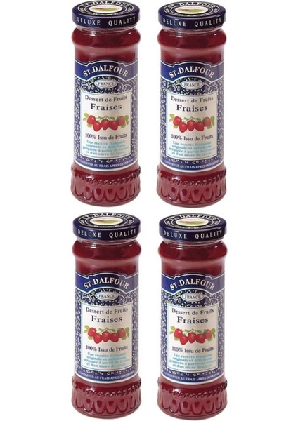 Çilek Reçeli 284 gr x 4 Adet