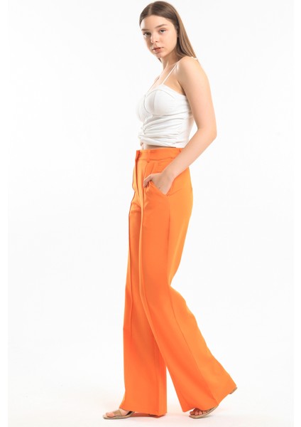 Süs Dikişli Hürrem Kumaş Bol Paça Pantolon | PNT34239 fiyatları