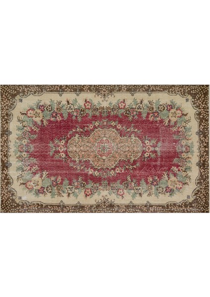 Özel Vintage Eskitme El Dokuma Halı 174 x 279 cm 9224 modelleri