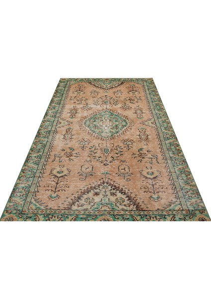 Klasik Modern Vintage Eskitme El Dokuma Halı 153 x 256 cm 9230