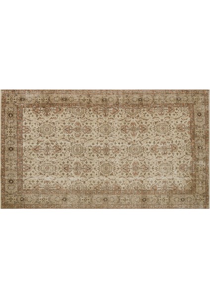 Klasik Modern Vintage Eskitme El Dokuma Halı 142 x 254 cm 9237 modelleri