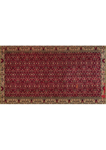 Gerçek El Dokuma Eskitme Halı 142 x 258 cm 9247 modelleri