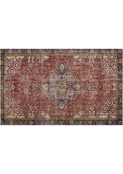 Klasik Modern Vintage Eskitme El Dokuma Halı 148 x 244 cm 9268