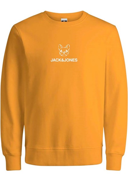 Jack & Jones Erkek Bisiklet Yaka Sweatshirt