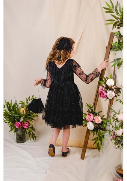 MNK Fiyonk Desen Dantel Elbise fiyatları