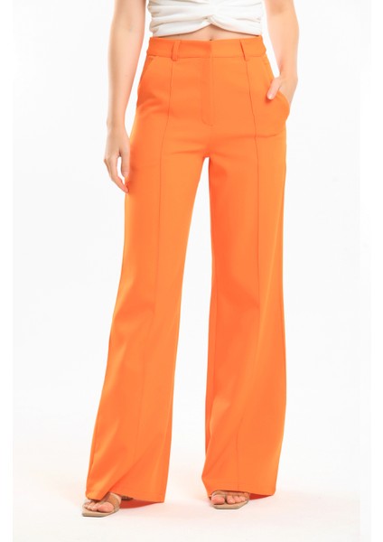 Süs Dikişli Hürrem Kumaş Bol Paça Pantolon | PNT34239 modelleri