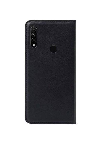 Oppo A31 Kılıf Cüzdan Kapaklı Kartlıklı + Ekran Koruyucu Nano Cam