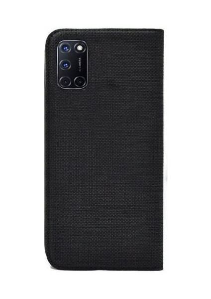 Oppo A52 Kılıf Cüzdan Kapaklı Kartlıklı Kumaş fiyatları