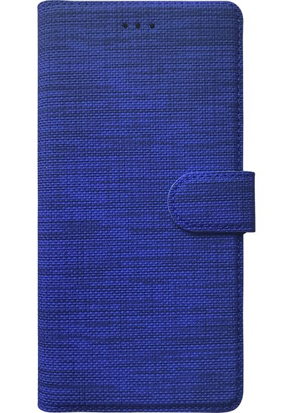 Xiaomi Redmi 9t Kılıf Cüzdan Kapaklı Kartlıklı Kumaş