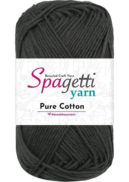 Pure Cotton Füme El Örgü Ipliği