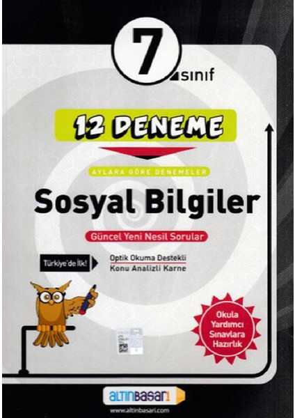 7. Sınıf 12 Deneme Sosyal Bilgiler