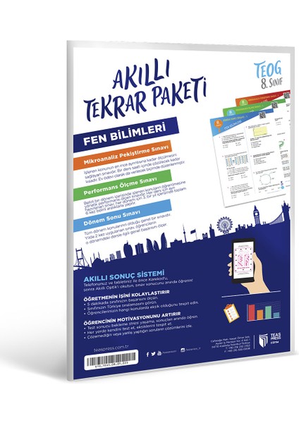 8.sınıf Fen Bilimleri Akıllı Tekrar Paketleri