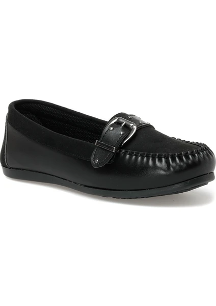 Miss F DW22009 2pr Siyah Kadın Loafer