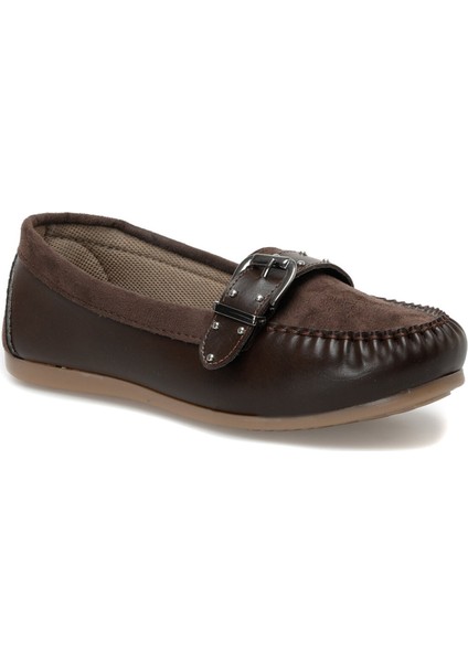 Miss F DW22009 2pr Kahverengi Kadın Loafer