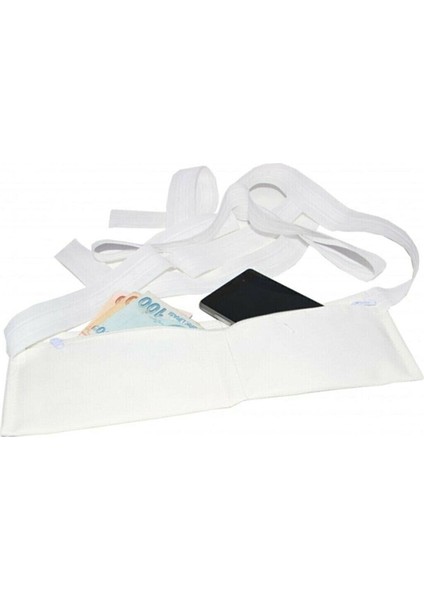 Ihram Kemeri Bez Bağlamalı Beyaz Renk 1 Adet