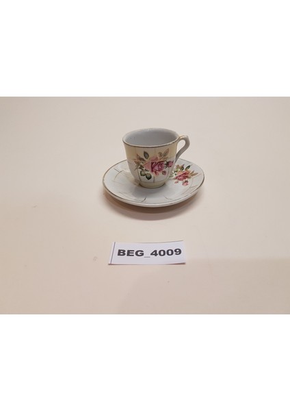 Çiçekli Kahve Fincanı (Alemdar Porselen) BEG_4009