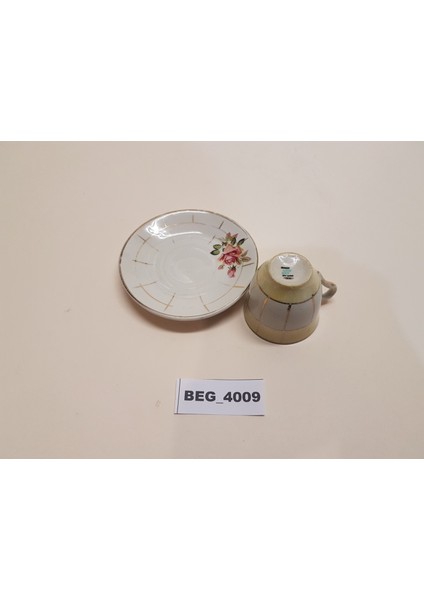 Çiçekli Kahve Fincanı (Alemdar Porselen) BEG_4009 fiyatları