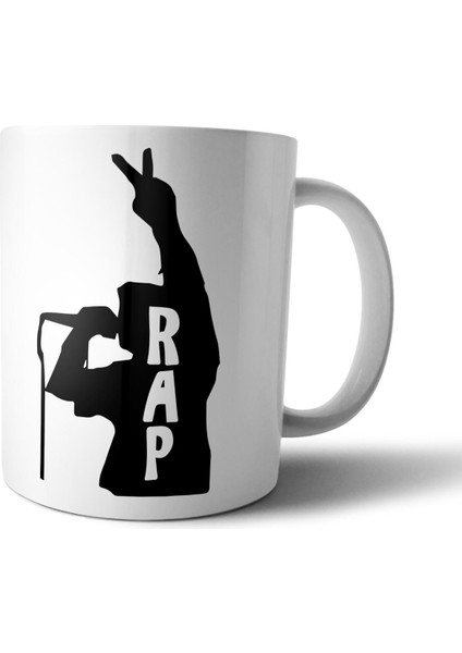 Rap Müzik Kupa Bardak Model 1