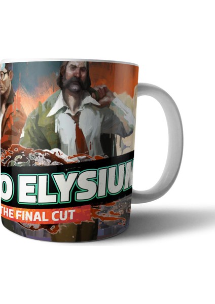Disco Elysium Kupa Bardak Model 1