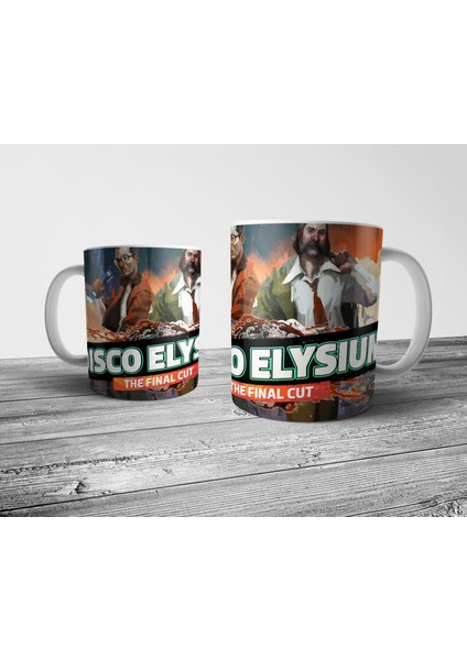 Disco Elysium Kupa Bardak Model 1