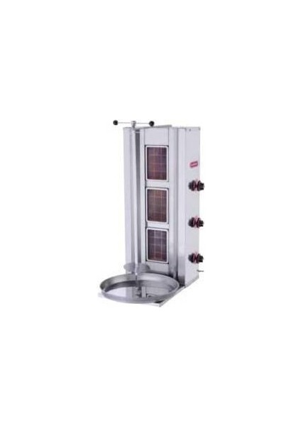 Sılverınox - 3 Radyanlı Lpg'li Ce Döner Ocak
