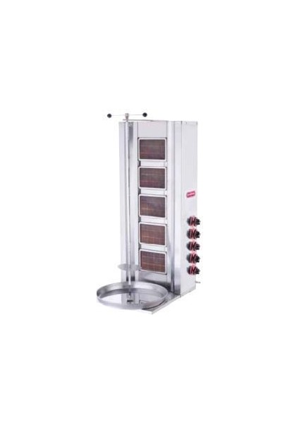 Sılverınox - 5 Radyanlı Lpg'li Ce Döner Ocak